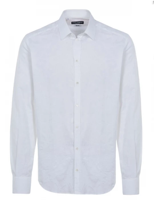 Foto van product DOLCE & GABBANA Shirt 'Button Up Shirt' wit