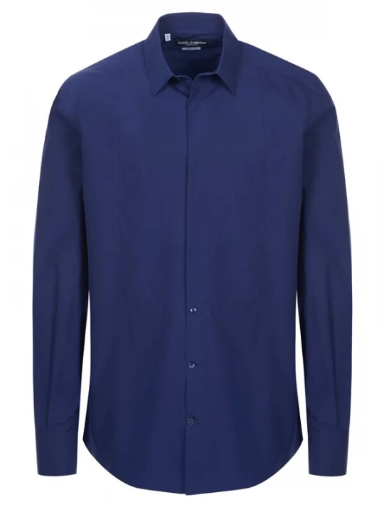 Foto van product DOLCE & GABBANA Shirt 'Dolce & Gabbana Gold Collection-Hemd' donkerblauw