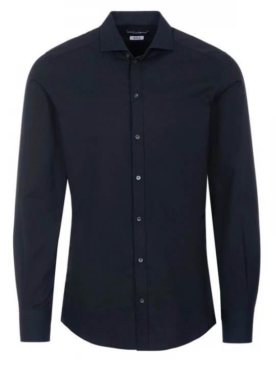Foto van product DOLCE & GABBANA Shirt 'Dolce & Gabbana GOLD Hemd schwarz' zwart