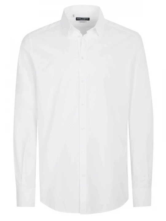 Foto van product DOLCE & GABBANA Shirt 'Dolce & Gabbana GOLD Hemd weiß' wit