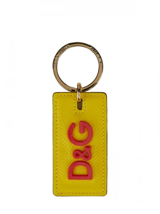 Foto van product DOLCE & GABBANA Sleutelhanger 'Dolce & Gabbana Keyholder' geel