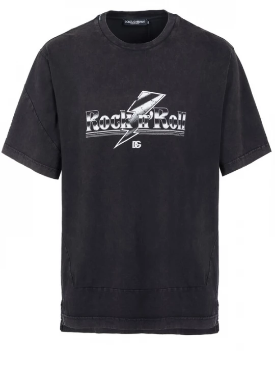 Foto van product DOLCE & GABBANA Sweatshirt 'Dolce & Gabbana T-Shirt' zwart