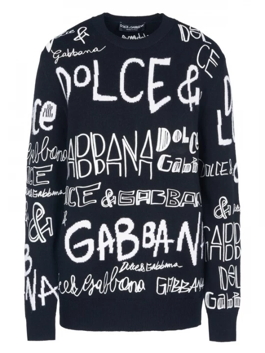 Foto van product DOLCE & GABBANA Trui 'Dolce & Gabbana Pullover' zwart