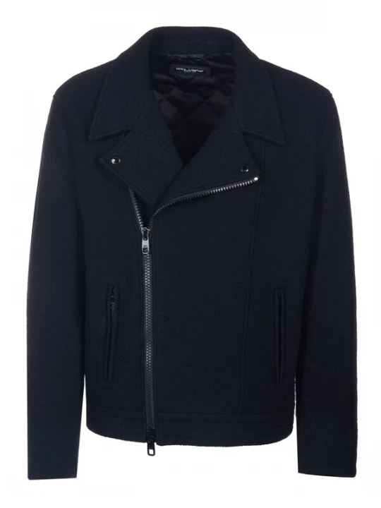 Foto van product DOLCE & GABBANA Tussenjas 'Dolce & Gabbana Bikerjacke' zwart