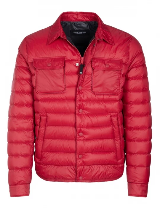 Foto van product DOLCE & GABBANA Winterjas 'Dolce & Gabbana Steppjacke rot' rood