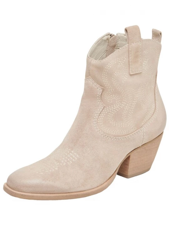 Foto van product Dolce Vita Enkellaarsjes camel / ecru