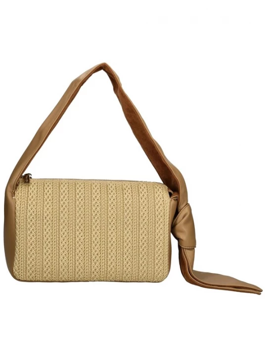 Foto van product Dolce Vita Schoudertas beige / mokka