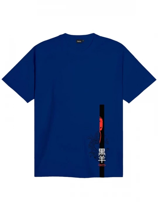 Foto van product DOLLY NOIRE Shirt 'Fw25' blauw / rood / zwart