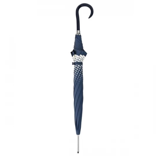 Foto van product Doppler Manufaktur Paraplu 'Elegance' marine / wit