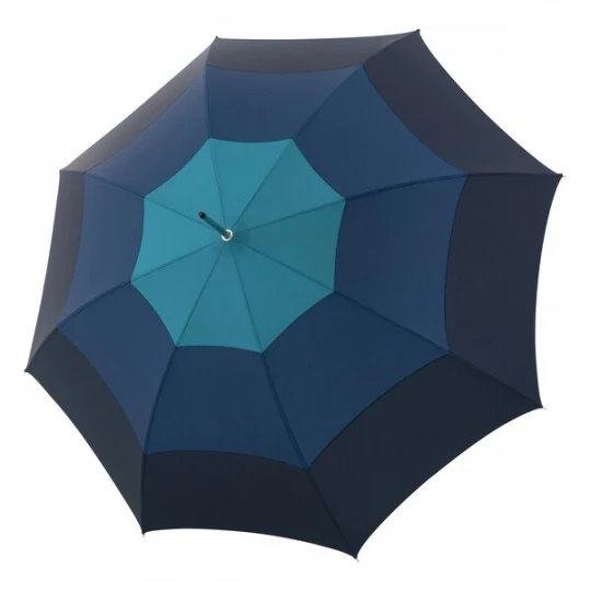 Foto van product Doppler Manufaktur Paraplu 'Elegance' navy / kobaltblauw / cyaan blauw