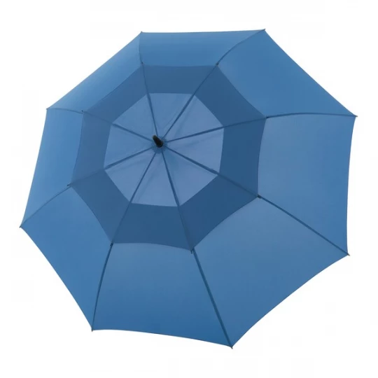 Foto van product Doppler Paraplu 'Fiber Golf' lichtbeige / hemelsblauw