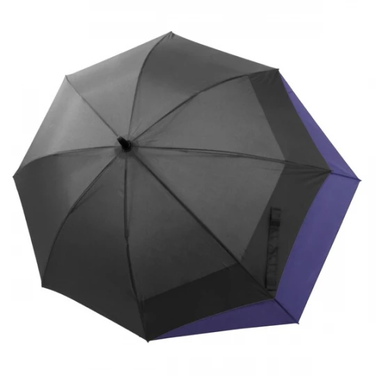 Foto van product Doppler Paraplu 'Fiber Long' royal blue / koningsblauw / antraciet