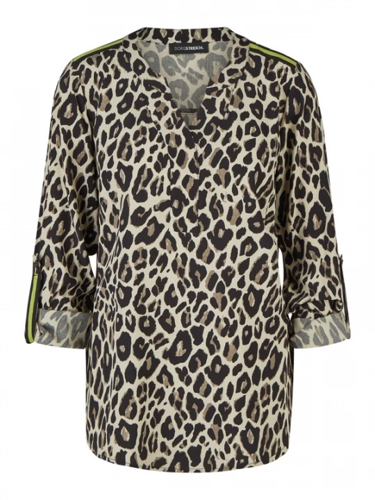 Foto van product Doris Streich Blouse beige / zwart