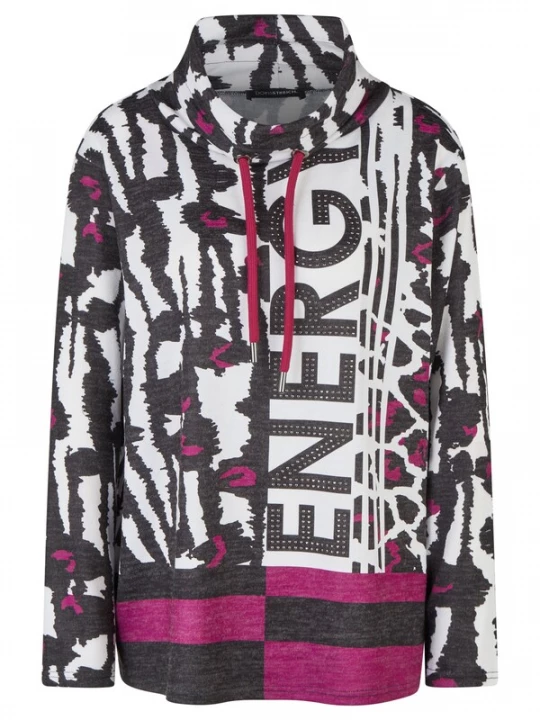 Foto van product Doris Streich Shirt gemengde kleuren / fuchsia