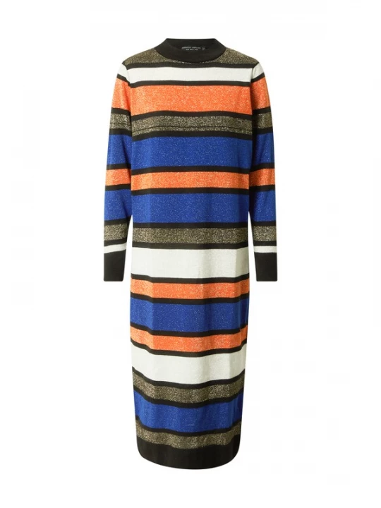 Foto van product Dorothy Perkins Jurk blauw / oranje / zwart / zilver / wit