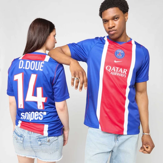 Foto van product Doué / No. 14 / PSG Nike Home Stadium 2026 / 27 blauw