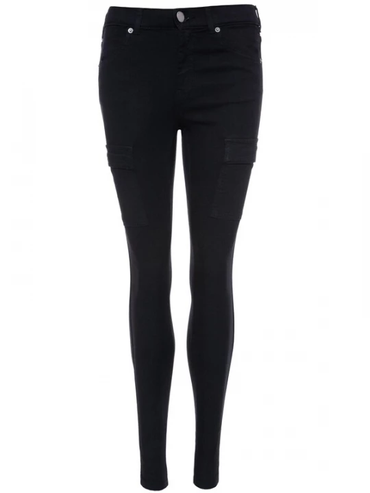 Foto van product Dr. Denim Cargojeans 'Lexy Cargo' zwart