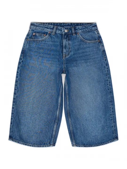 Foto van product Dr. Denim Jeans 'Dace Mid Wide Capri' blauw