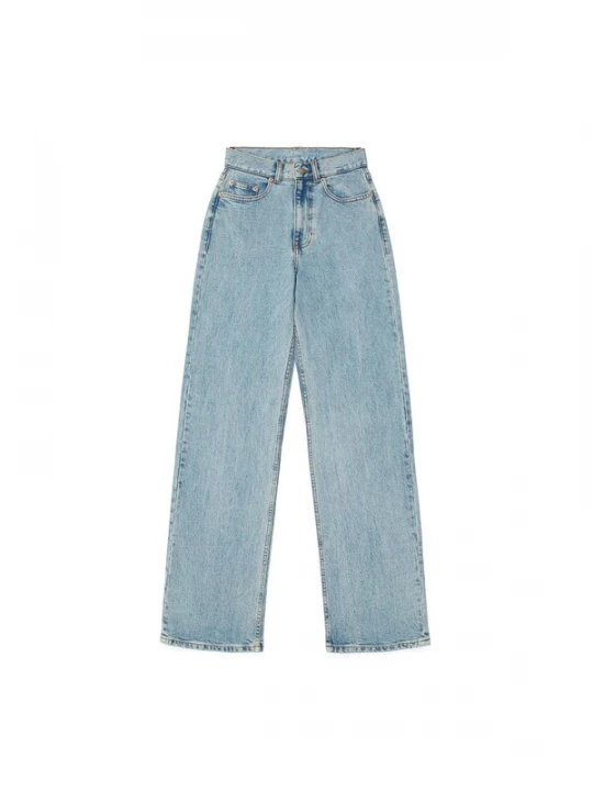 Foto van product Dr. Denim Jeans 'Echo High Straight' lichtblauw