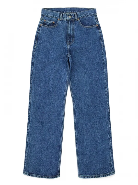 Foto van product Dr. Denim Jeans 'Echo High Straight' saffier