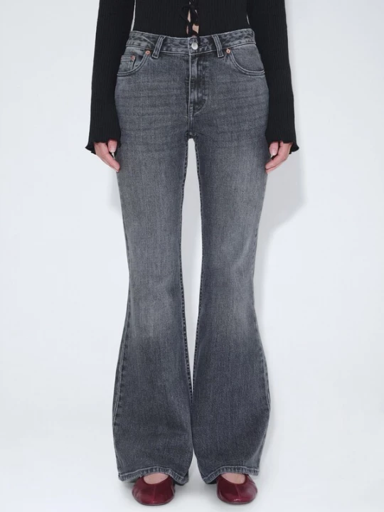 Foto van product Dr. Denim Jeans 'Elba Mid Bootcut' grey denim