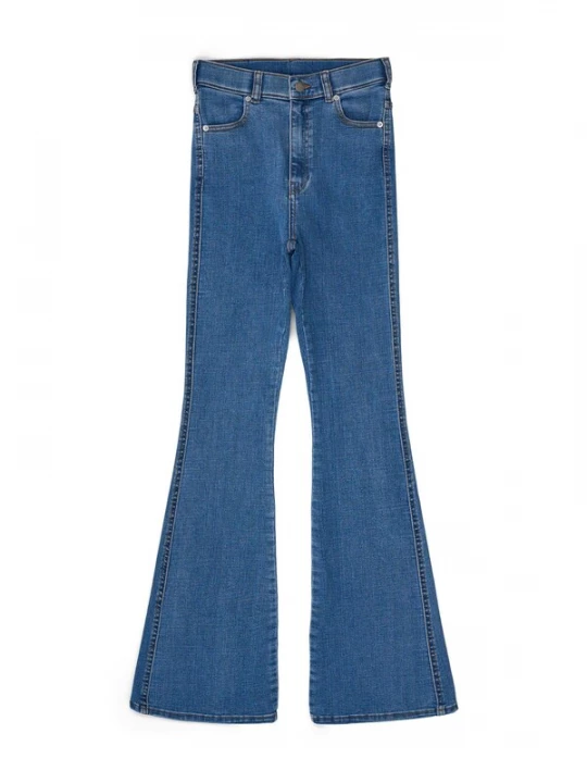 Foto van product Dr. Denim Jeans 'Moxy High Flare' blauw denim