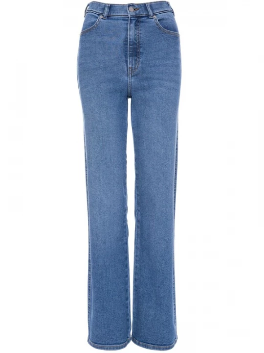 Foto van product Dr. Denim Jeans 'Moxy High Straight Jeans' blauw denim