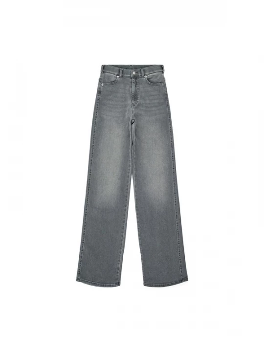 Foto van product Dr. Denim Jeans 'Moxy High Straight Jeans' lichtgrijs