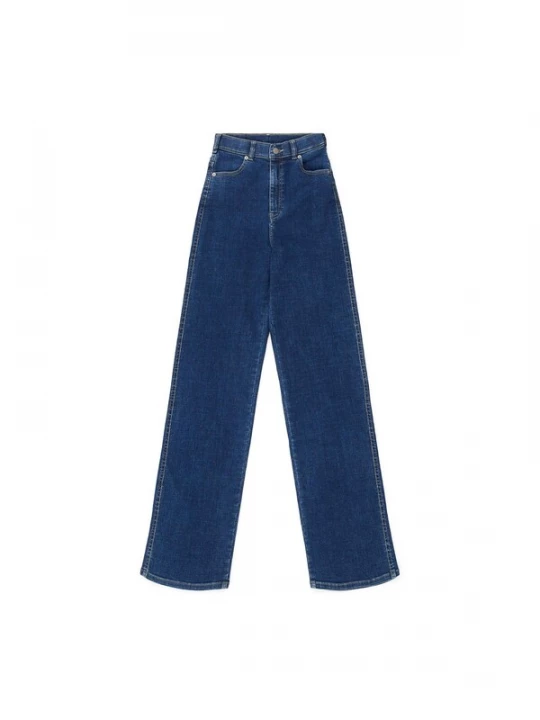 Foto van product Dr. Denim Jeans 'Moxy High Straight Jeans' nachtblauw