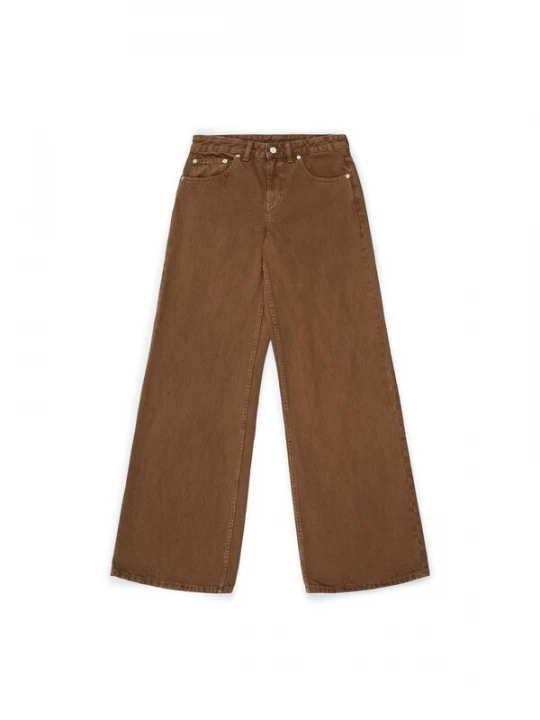 Foto van product Dr. Denim Jeans 'Rhue Low Wide Jeans' bruin