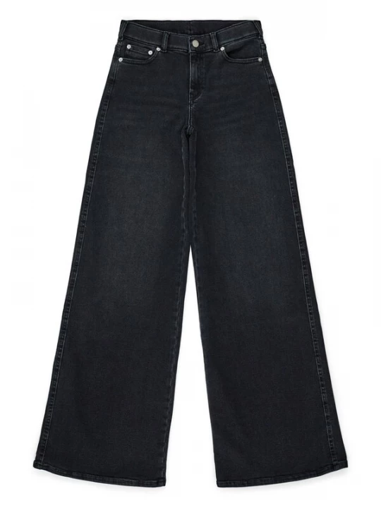 Foto van product Dr. Denim Jeans 'Zila Mid Wide' zwart