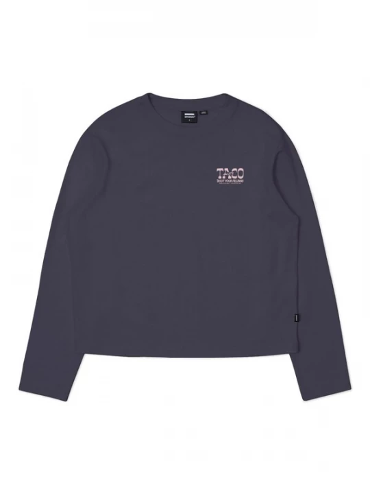 Foto van product Dr. Denim Shirt 'Kath Longsleeve Top' basaltgrijs