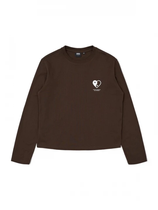 Foto van product Dr. Denim Shirt 'Kath Longsleeve Top' bruin