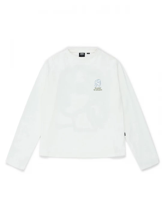 Foto van product Dr. Denim Shirt 'Kath Longsleeve Top' offwhite