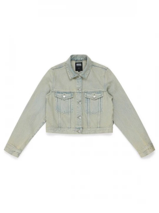 Foto van product Dr. Denim Tussenjas 'Becky' pastelblauw