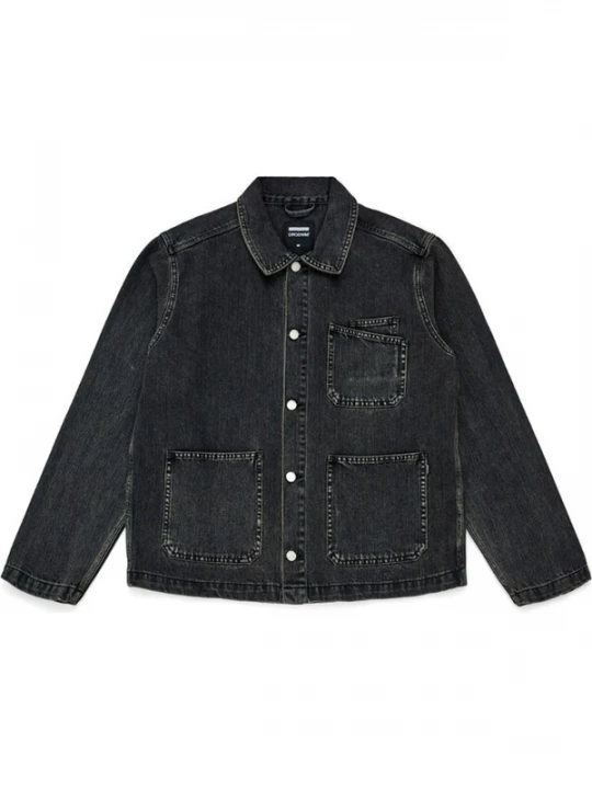 Foto van product Dr. Denim Tussenjas 'Evon Worker' black denim