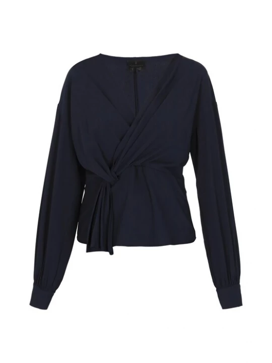 Foto van product DreiMaster Klassik Blouse donkerblauw