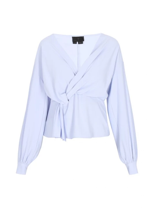 Foto van product DreiMaster Klassik Blouse pastelblauw