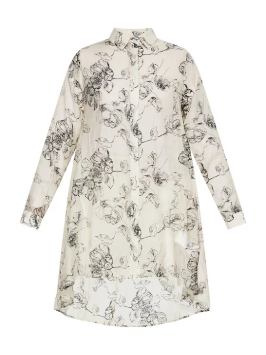 Foto van product DreiMaster Klassik Blouse zwart / wolwit