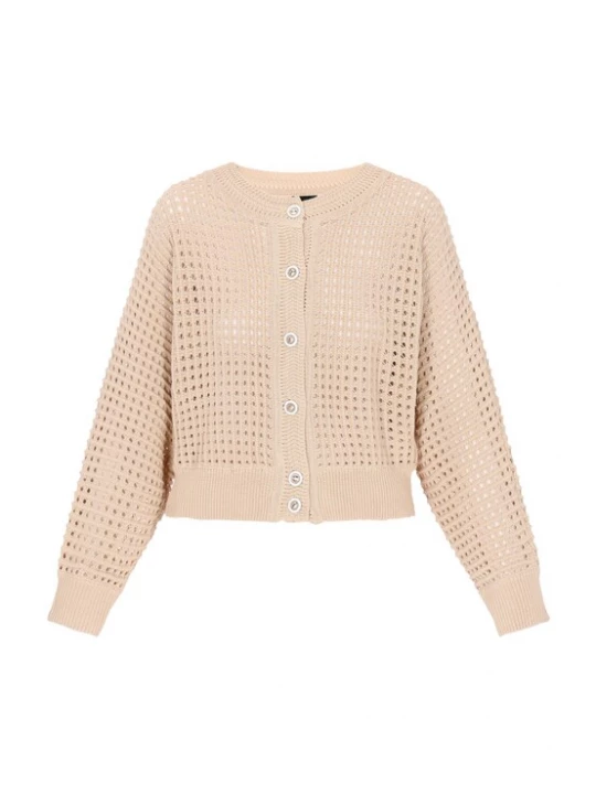 Foto van product DreiMaster Klassik Gebreid vest beige
