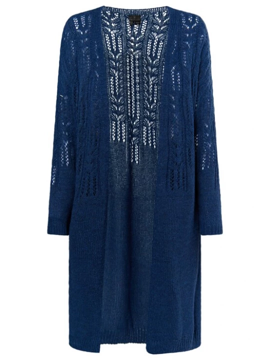 Foto van product DreiMaster Klassik Gebreid vest blauw