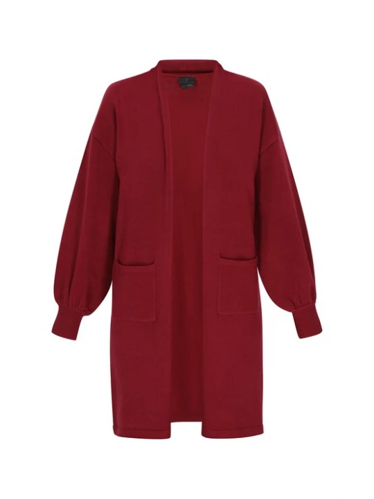 Foto van product DreiMaster Klassik Gebreid vest bourgogne