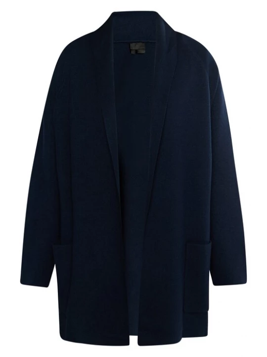 Foto van product DreiMaster Klassik Gebreid vest 'Casnagie' marine
