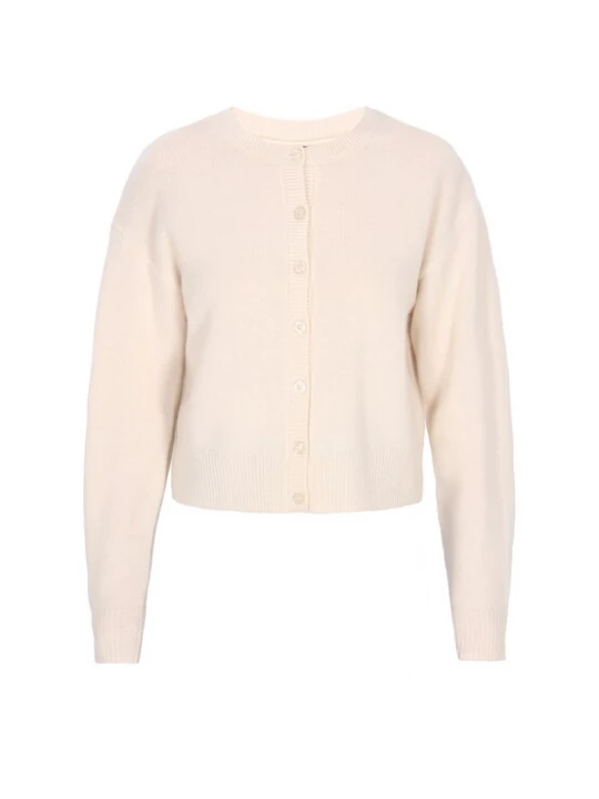 Foto van product DreiMaster Klassik Gebreid vest 'Classic' crème