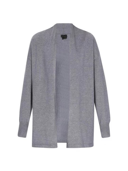 Foto van product DreiMaster Klassik Gebreid vest 'Classic' grijs