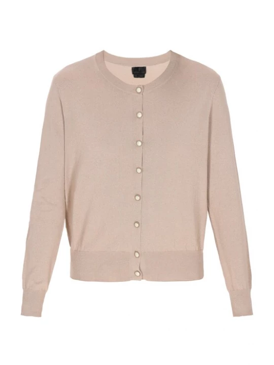 Foto van product DreiMaster Klassik Gebreid vest 'Classic Look' beige