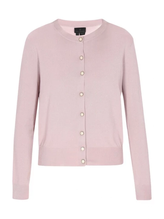 Foto van product DreiMaster Klassik Gebreid vest 'Classic Look' rosé