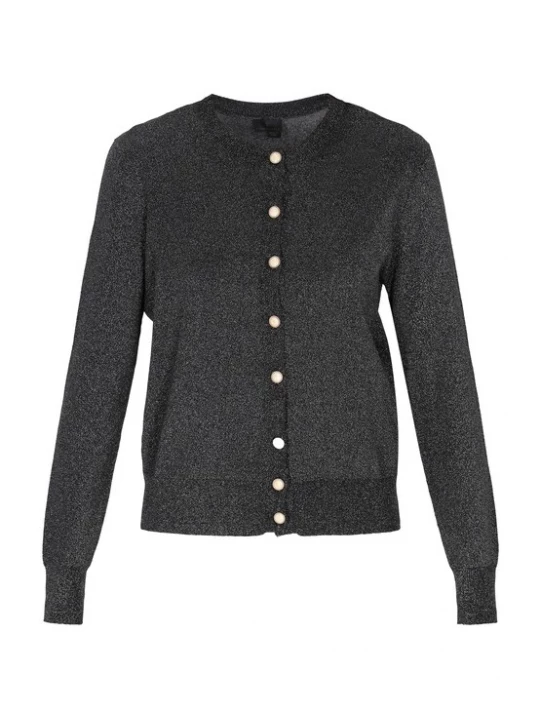 Foto van product DreiMaster Klassik Gebreid vest 'Classic Look' zwart