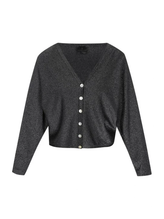 Foto van product DreiMaster Klassik Gebreid vest 'Classic Look' zwart