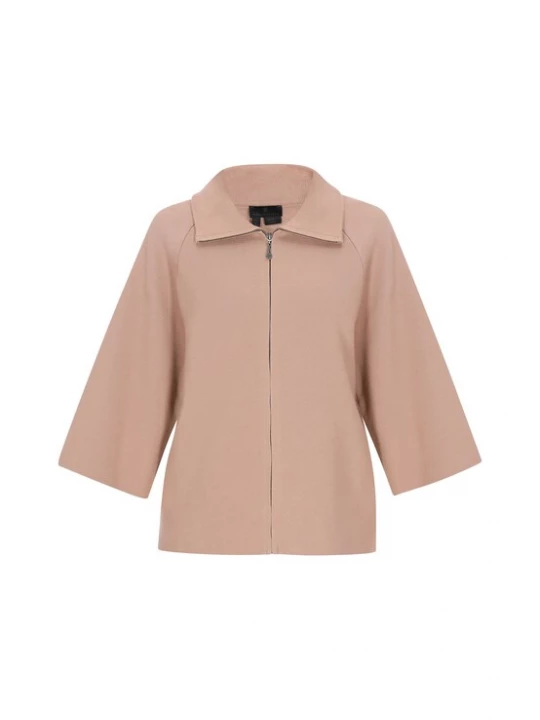 Foto van product DreiMaster Klassik Gebreid vest 'Classic' taupe